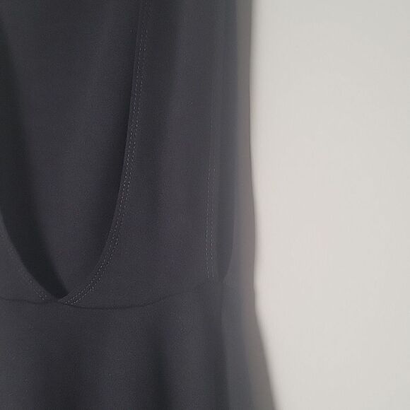 NEW American Apparel S Black Y2k Skater Indie Sleaze Grunge Mini Fit Flare Dress - Picture 10 of 15